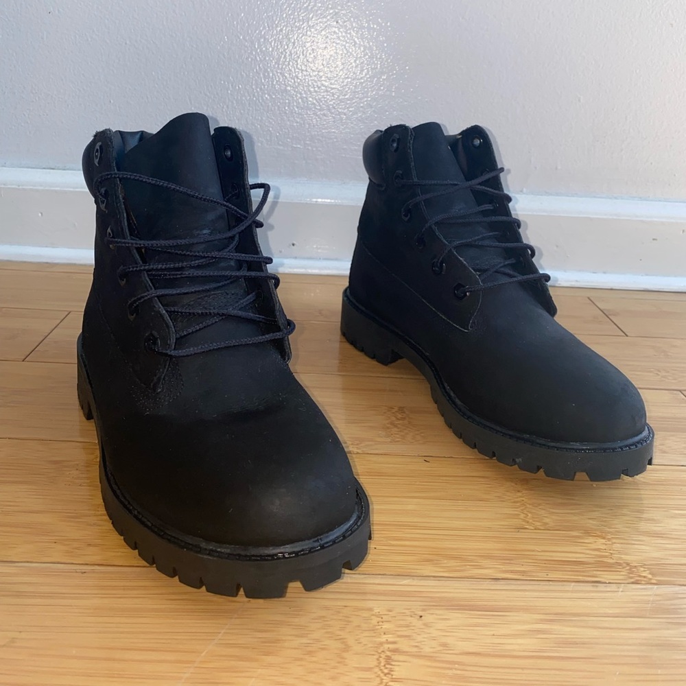 Black construction Timberland boots - Picture 10 of 10